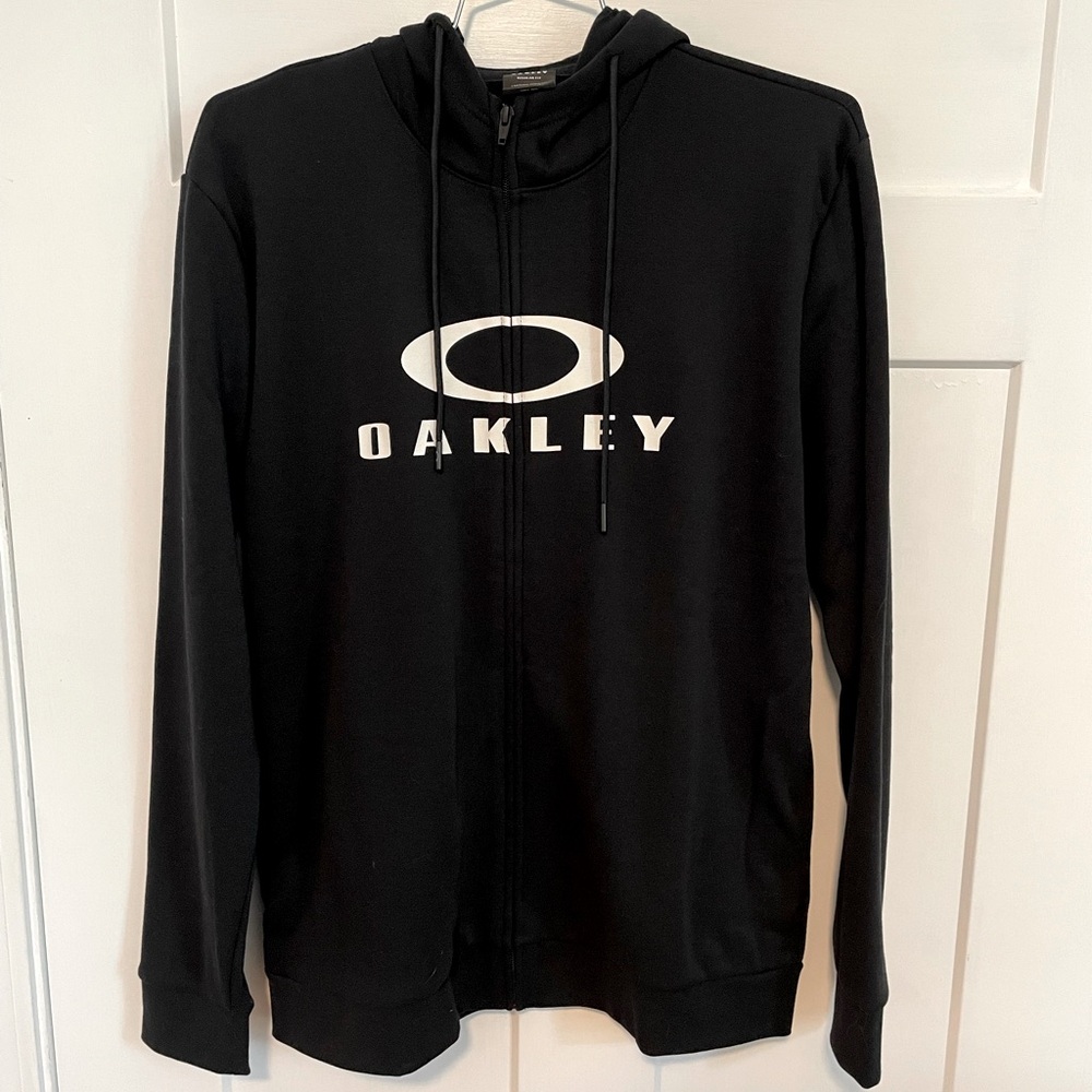 Oakley Black Zip-Up Hoodie